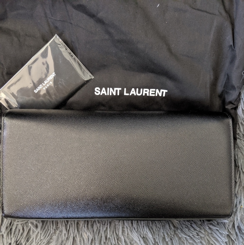 YSL Cassandre black clutch - Picture 5 of 7